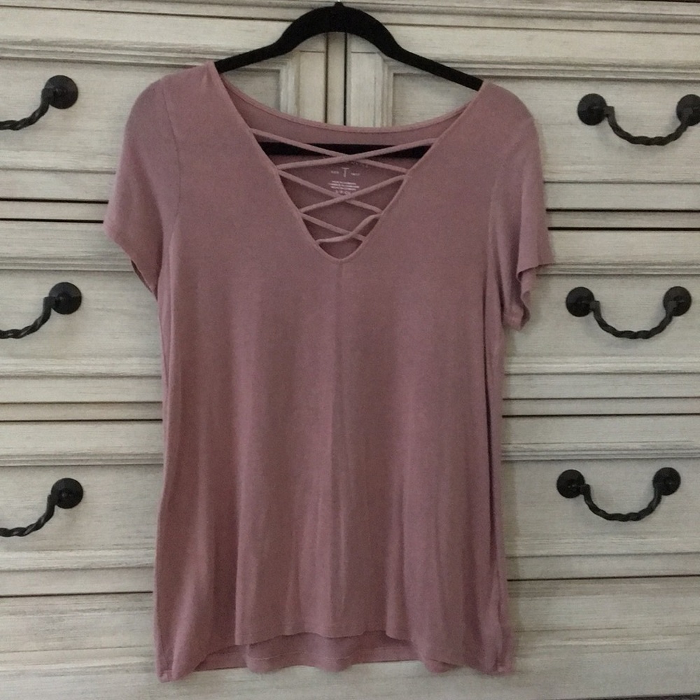 American Eagle Pink Tee